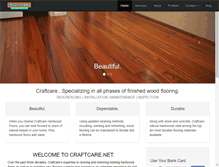 Tablet Screenshot of craftcare.net